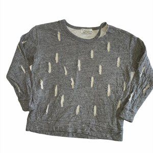 Vintage Havana Gray Distressed Sweatshirt Sz L